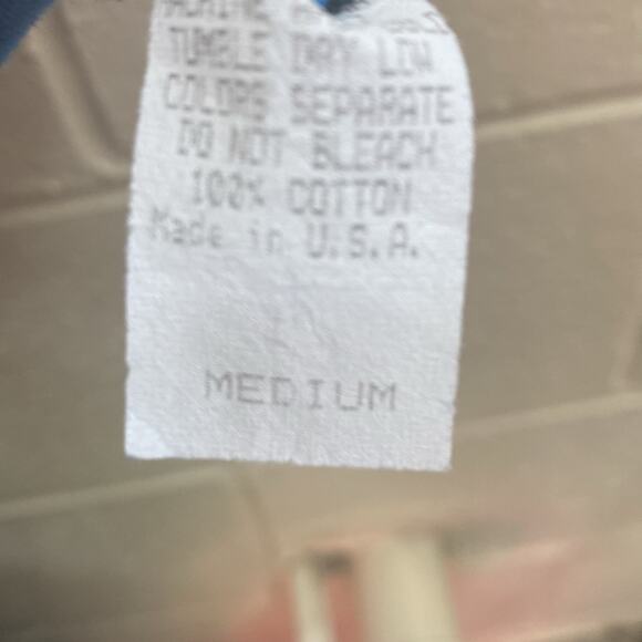 Prairie Cotton women’s size Medium black and blue tunic top - Picture 4 of 5